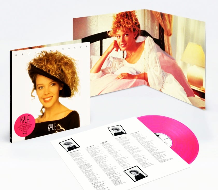 KYLIE MINOGUE - KYLIE (35TH ANNIVERSARY) (PINK COLOURED) VINYL