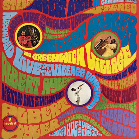 ALBERT AYLER - LIVE AT THE VILLAGE VANGUARD VINYL