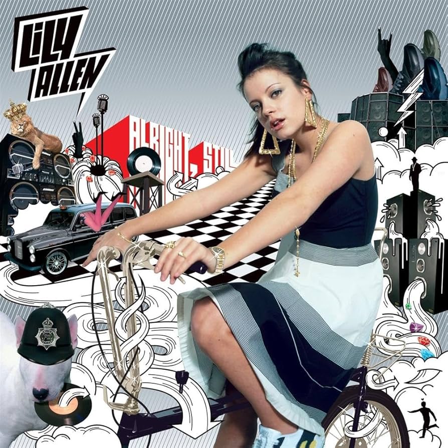 LILY ALLEN - ALRIGHT STILL (CLEAR COLOURED) VINYL