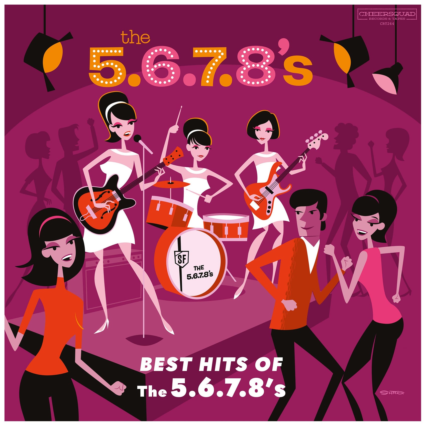 5.6.7.8'S - BEST HITS VINYL