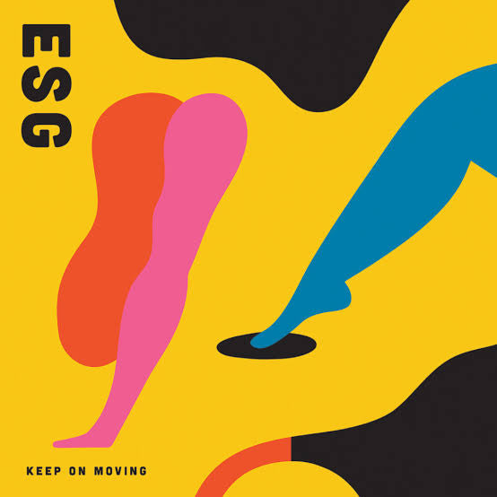 ESG - KEEP ON MOVING (NEON ORANGE COLOURED) VINYL