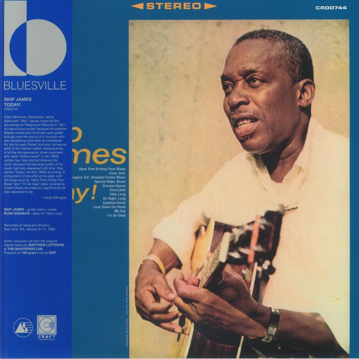 SKIP JAMES - TODAY VINYL