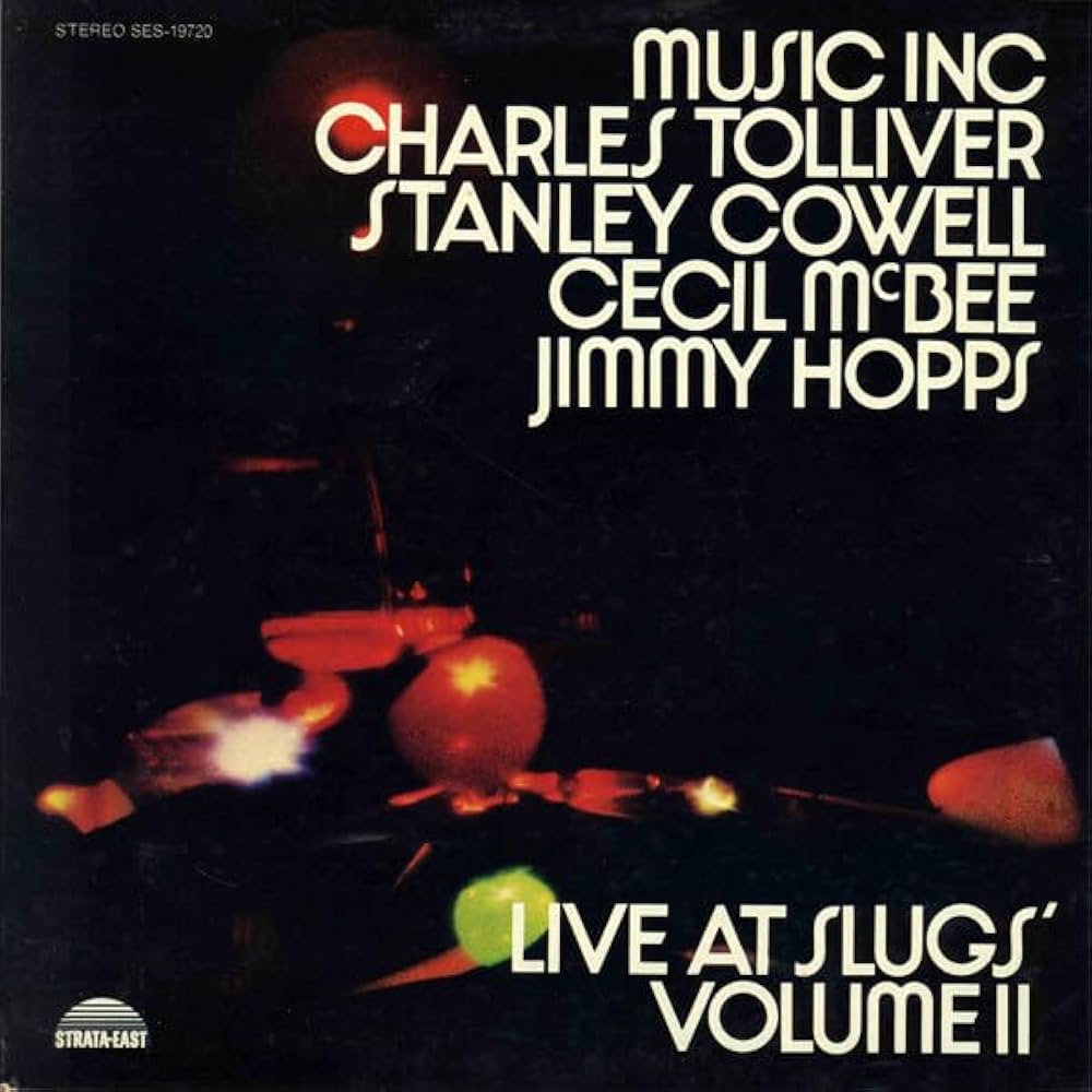 MUSIC INC - LIVE AT SLUGS VOL 2. VINYL