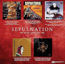 Load image into Gallery viewer, SEPULTURA - SEPULNATION: THE STUDIO ALBUMS 1998-2009 (8LP+ 1EP) VINYL RSD 2022
