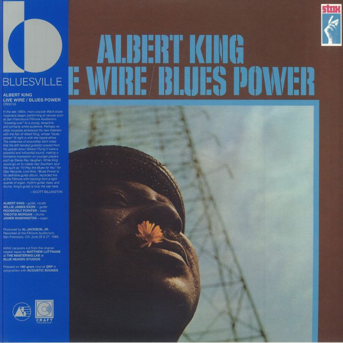 ALBERT KING - LIVE WIRE/BLUES POWER (CRAFT PRESSING) VINYL