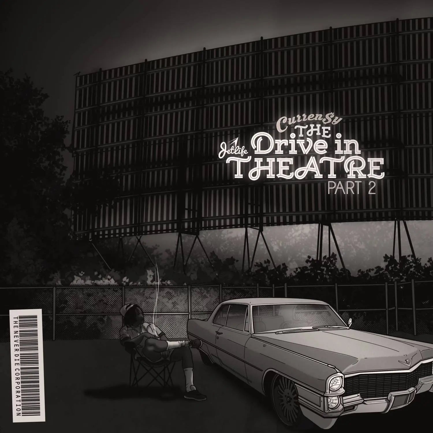 CURREN$Y - THE DRIVE IN THEATRE (2LP) (CLEAR COLOURED) VINYL