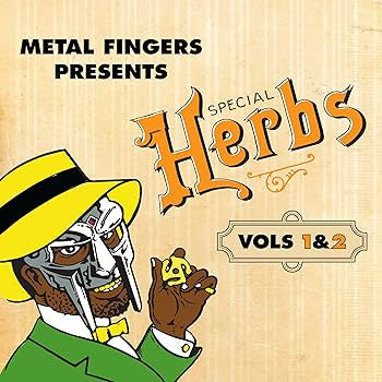 METAL FINGERS ‎- SPECIAL HERBS VOLUME 1 & 2 (COLOURED) (2LP) VINYL