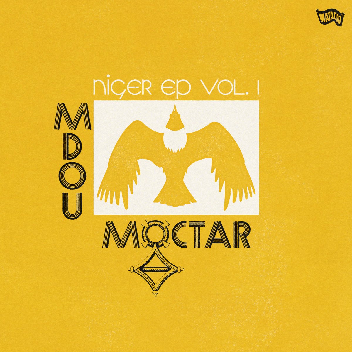 MDOU MOCTAR - NIGER (YELLOW COLOURED) (EP) VINYL