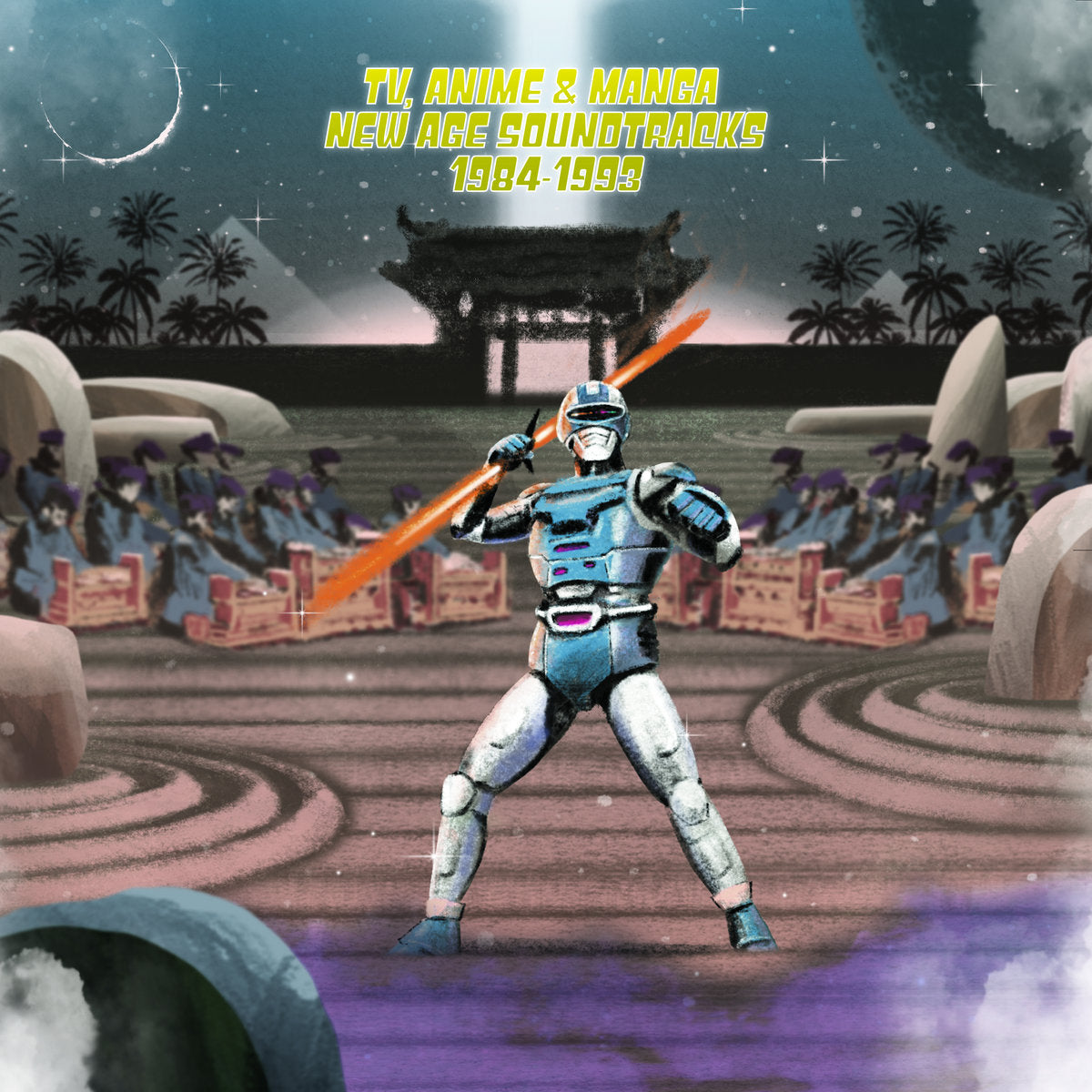 VARIOUS ARTISTS - TV, ANIME AND MANGA NEW AGE SOUNDTRACKS 1984-1993 VINYL