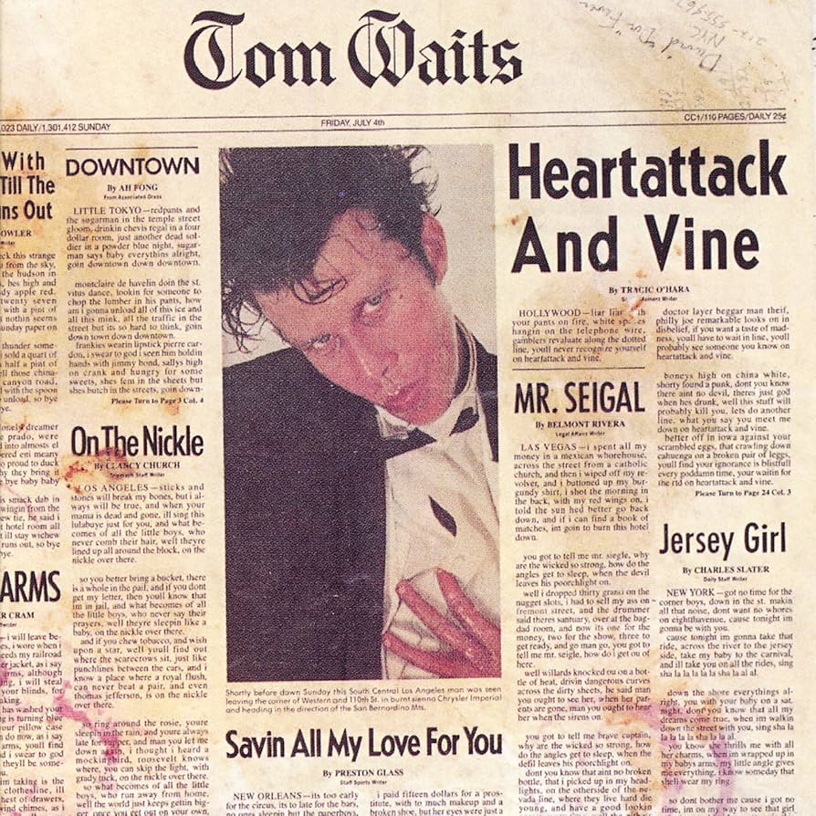 TOM WAITS - HEARTATTACK & VINE VINYL