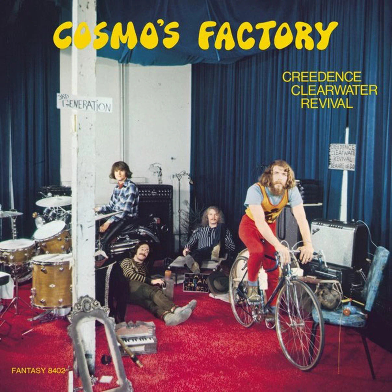 CREEDENCE CLEARWATER REVIVAL - COSMO'S FACTORY (HALF SPEED MASTERED) VINYL