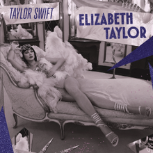 Load image into Gallery viewer, TAYLOR SWIFT - ELIZABETH TAYLOR (7") (GLITTER COLOURED) RSD 2026 VINYL
