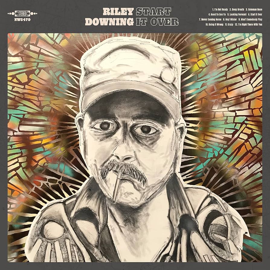 RILEY DOWNING - START IT OVER (BLUE COLOURED) VINYL