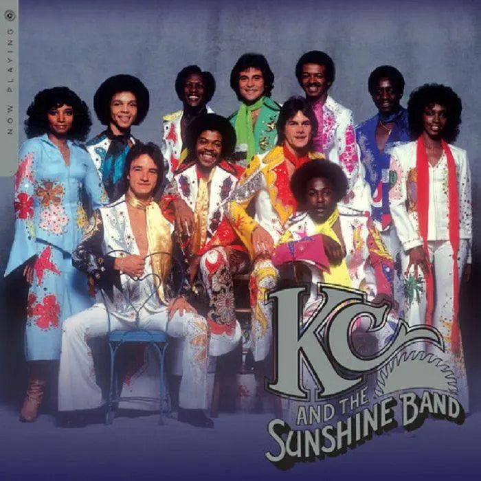 KC & THE SUNSHINE BAND - NOW PLAYING (GLITTER BALL CLEAR COLOURED) VINYL