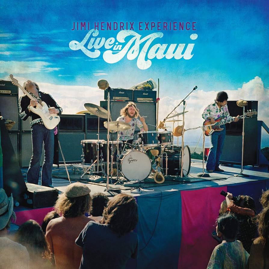 JIMI HENDRIX EXPERIENCE - LIVE IN MAUI (2CD + BLU-RAY) CD SET