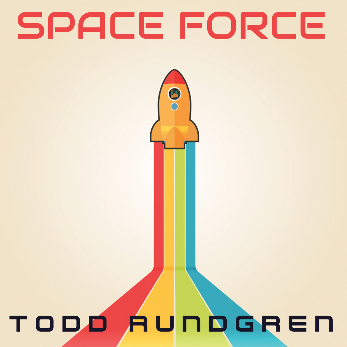 TODD RUNDGREN - SPACE FORCE (RED COLOURED) VINYL