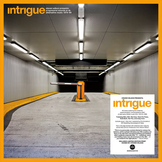 VARIOUS ARTISTS - INTRIGUE: STEVEN WILSON PRESENTS PROGRESSIVE SOUNDS IN UK ALTERNATIVE MUSIC 1979-89 (7LP BOX SET) VINYL