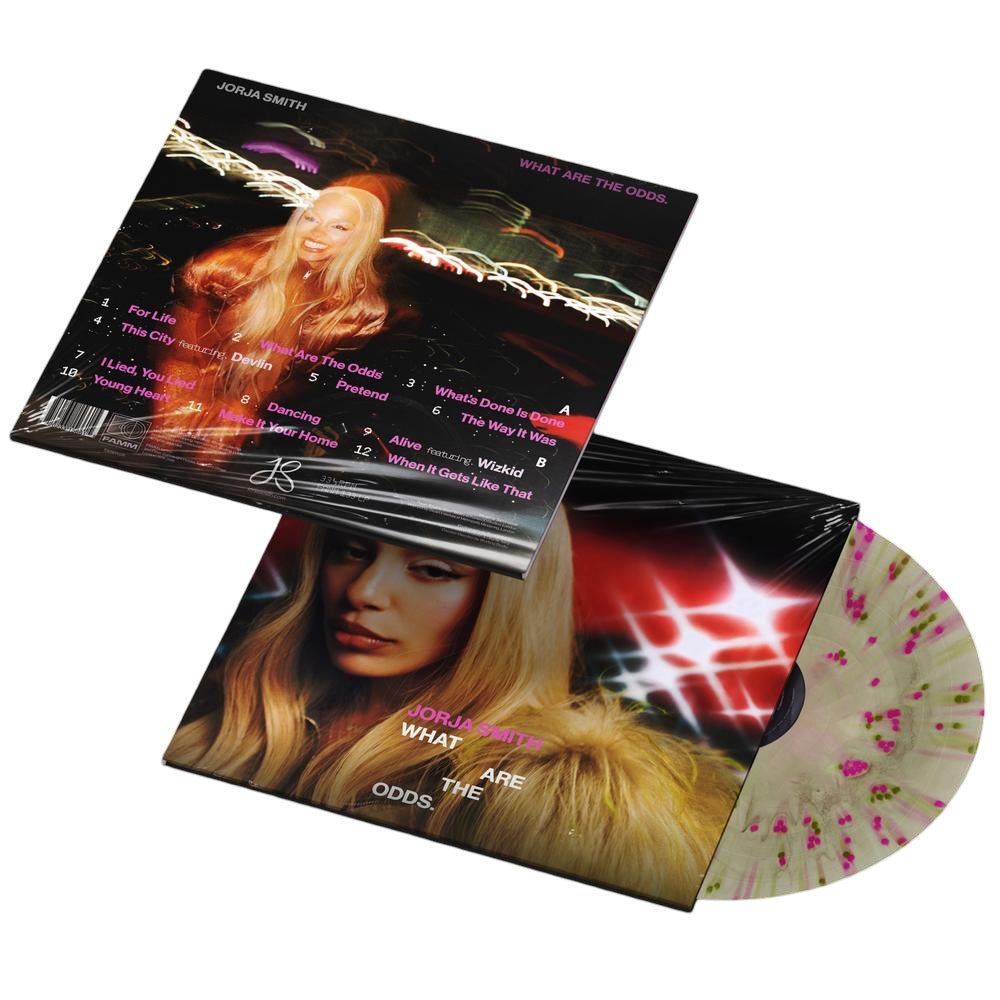 JORJA SMITH - WHAT ARE THE ODDS (LP+POSTER) (SPLATTER COLOURED) VINYL
