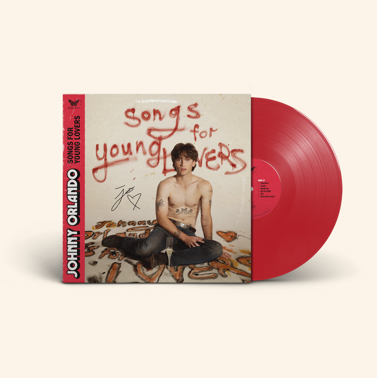 JOHNNY ORLANDO - SONGS FOR YOUNG LOVERS VINYL