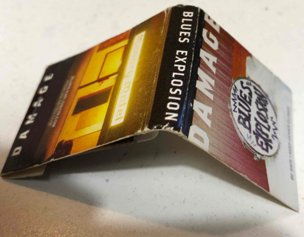 JON SPENCER BLUES EXPLOSION - DAMAGE PROMO MATCH BOOK