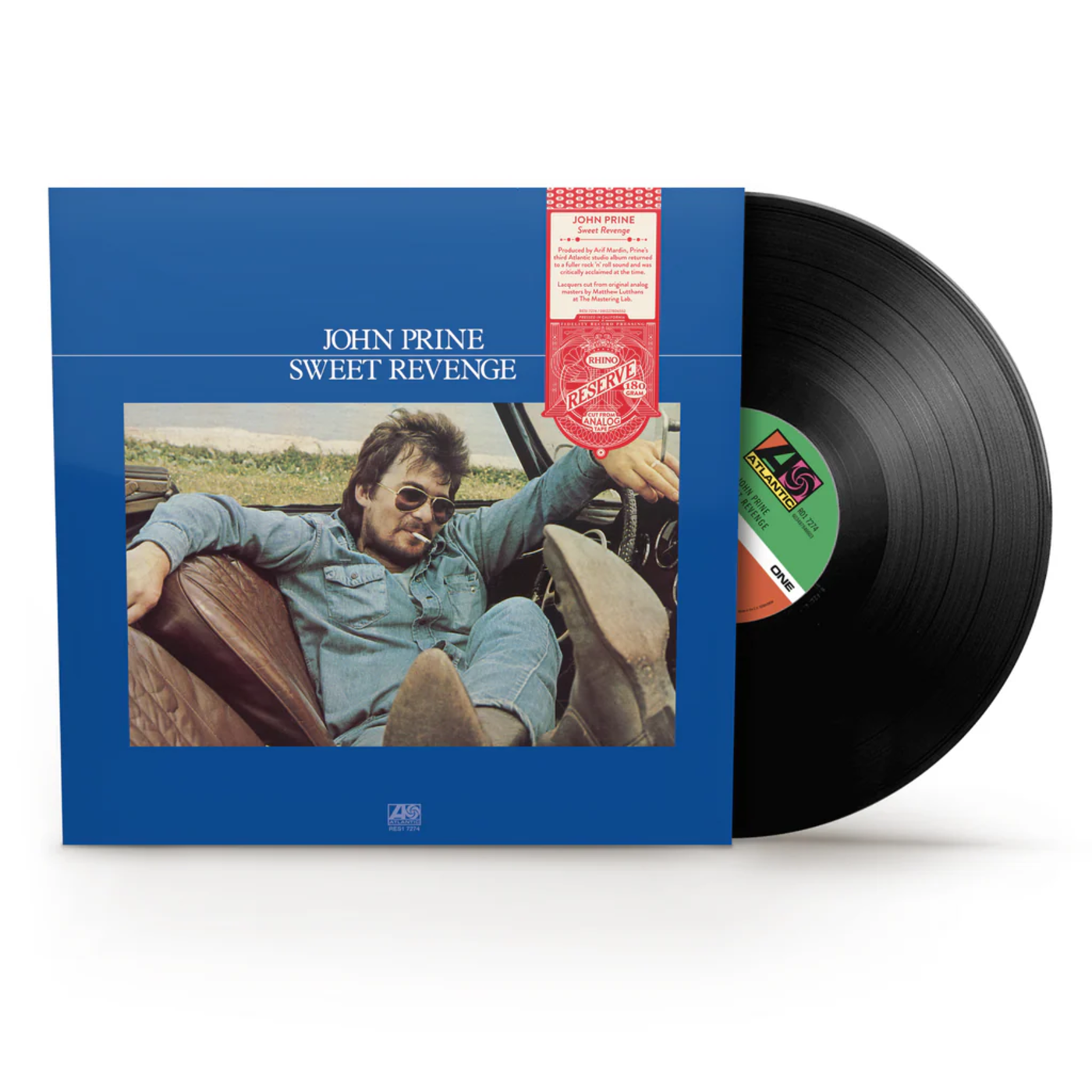 JOHN PRINE - SWEET REVENGE (RHINO RESERVE) (180GM) VINYL