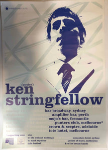 KEN STRINGFELLOW - 2001/2 AUSTRALIAN TOUR (USED) POSTER