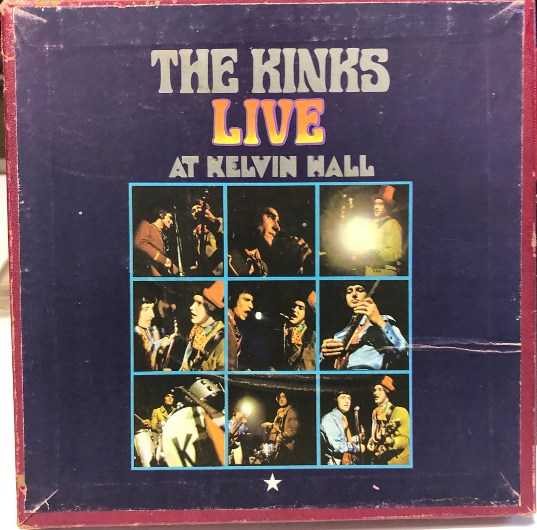 KINKS - LIVE AT KELVIN HALL (USED) REEL-TO-REEL TAPE