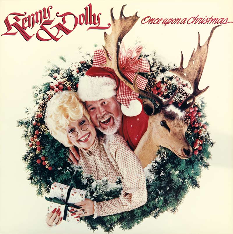 DOLLY PARTON AND KENNY RODGERS - ONCE APON A CHRISTMAS VINYL