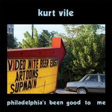 Load image into Gallery viewer, KURT VILE - PHILADELPHIA'S BEEN GOOD TO ME (BLUE COLOURED) (2LP) VINYL
