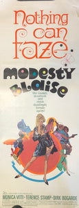 MODESTY BLAISE - U.S. DAYBILL POSTER