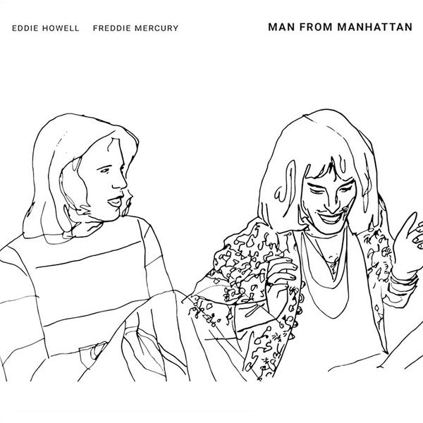 EDDIE HOWELL FREDDIE MERCURY - MAN FROM MANHATTAN (2LP BOX) (WHITE COLOURED) VINYL