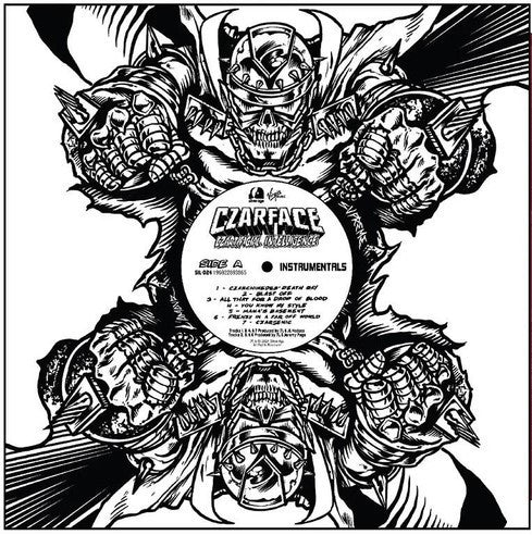 CZARFACE - CZARFICIAL INTELLIGENCE: INSTRUMENTALS (CZARVARD CRIMSON COLOURED) VINYL