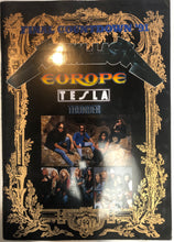 Load image into Gallery viewer, METALLICA, EUROPE, TESLA, THUNDER - 1991 JAPANESE TOUR BOOK (USED)
