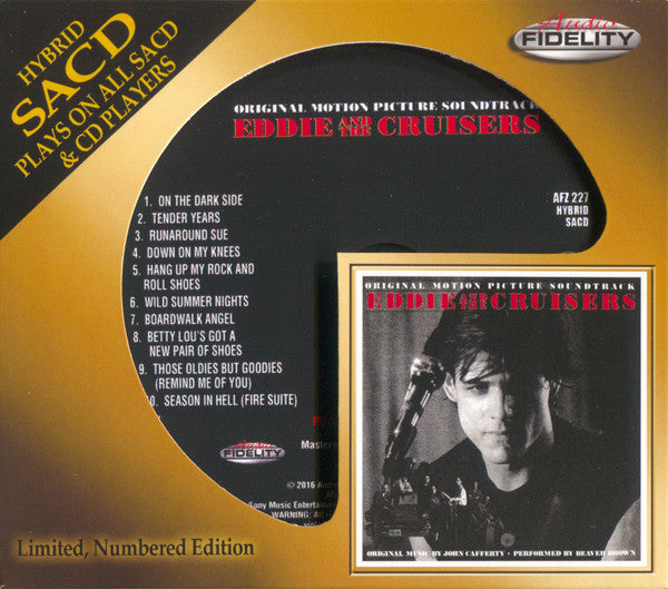 JOHN CAFFERTY - EDDIE AND THE CRUISERS OST (AUDIO FIDELITY) HYBRID SACD