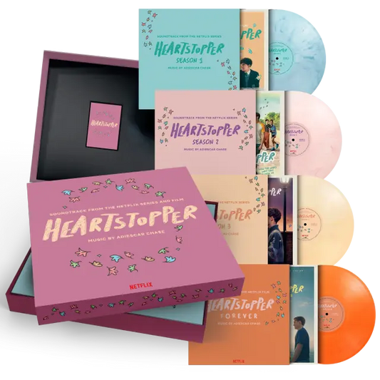 ADIESCAR CHASE - HEARTSTOPPER : SOUNDTRACK FROM THE NETFLIX SERIES AND FILM (4LP COLOURED BOX SET) VINYL