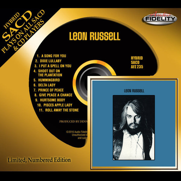 LEON RUSSELL - LEON RUSSELL (AUDIO FIDELITY) HYBRID SACD