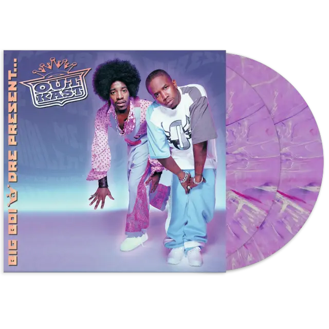 OUTKAST - BIG BOI & DRE PRESENTS... OUTKAST (2LP) (PINK/PURPLE MARBLED) VINYL