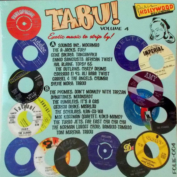 VARIOUS - TABU! VOL. 4 LP VINYL