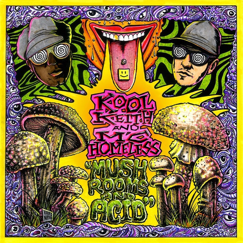 KOOL KEITH AND MC HOMELESS - MUSHROOMS AND ACID VINYL RSD 2024