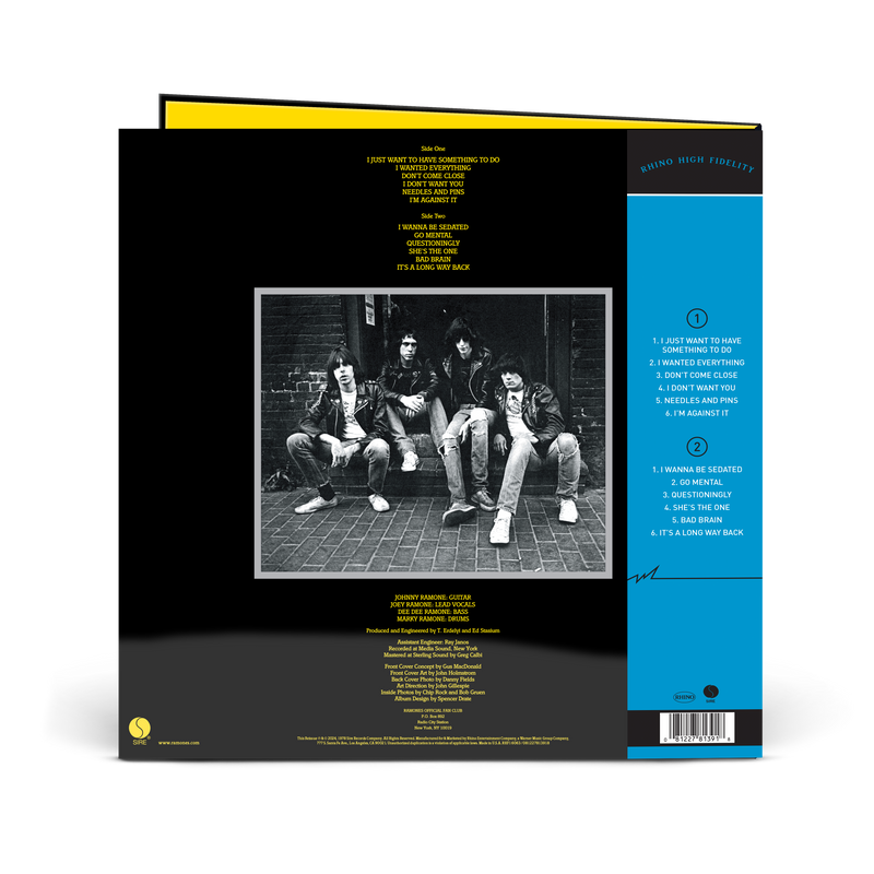 RAMONES - ROAD TO RUIN (RHINO HIGH FIDELITY) (180GM) VINYL