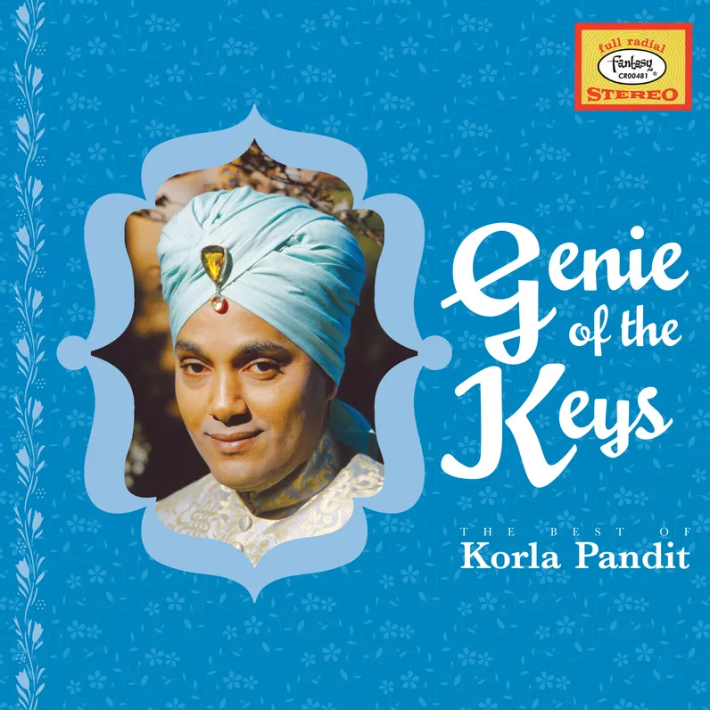 KORLA PANDIT - THE BEST OF: GENIE OF THE KEYS VINYL (BLUE OPAQUE COLOURED) BLACK FRIDAY RSD 2022