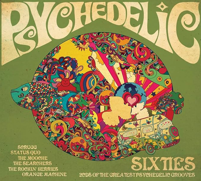 VARIOUS ARTISTS - PSYCHEDELIC SIXTIES (3CD) USED