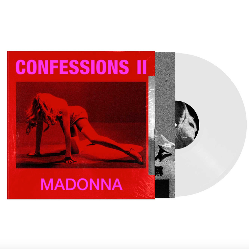 MADONNA - CONFESSIONS II (WHITE COLOURED) VINYL