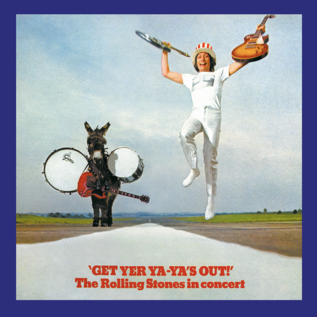 ROLLING STONES - GET YER YA-YA'S OUT (RED/WHITE STRIPED COLOURED) RSD BF24 VINYL