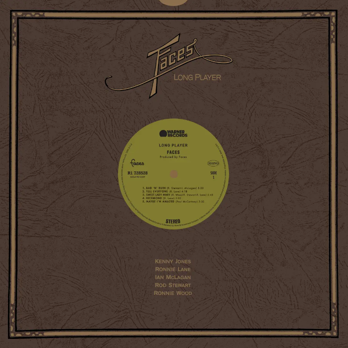 FACES - LONG PLAYER VINYL