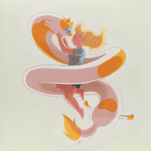 AMANDA JONES - ADVENTURE TIME: FIONNA AND CAKE OST : SEASONS 1&2 (2LP) (GUMBALL PINK COLOURED) VINYL