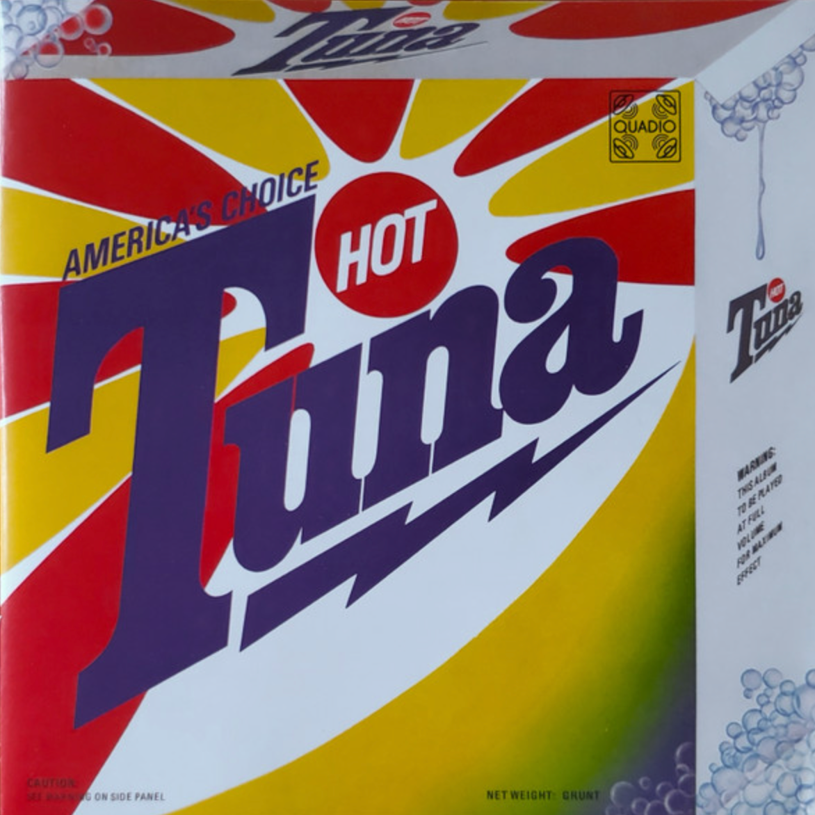 HOT TUNA - AMERICA'S CHOICE (QUADIO & STEREO MIXES) BLU RAY AUDIO