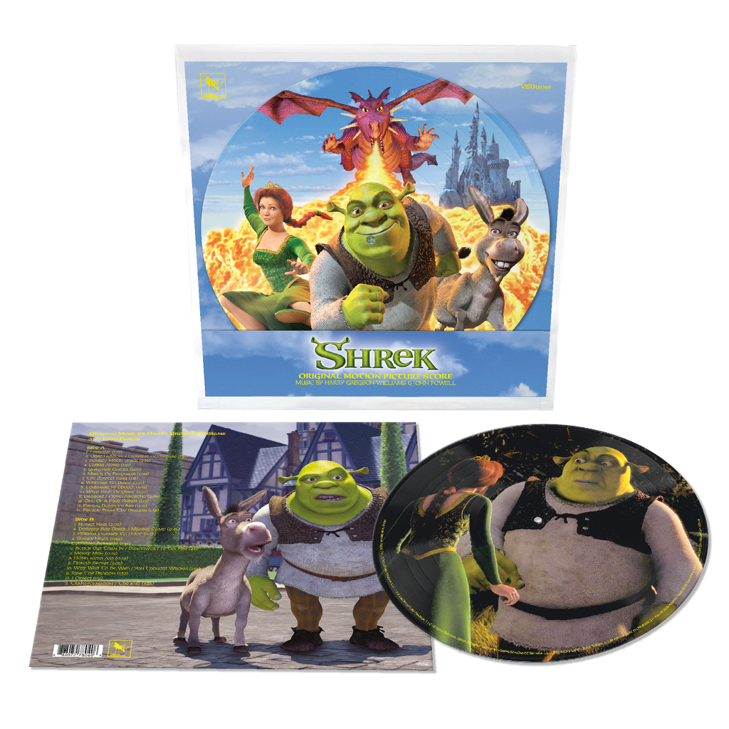 HARRY GREGSON-WILLIAMS & JOHN POWELL - SHREK : 25TH ANNIVERSARY OST (PICTURE DISC) VINYL