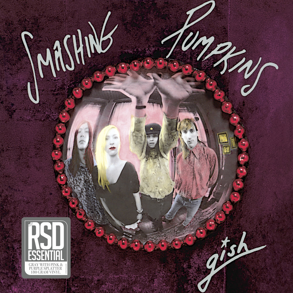 SMASHING PUMPKINS - GISH (GRAY, PINK AND PURPLE SPLATTER COLOURED) (RSD ESSENTIAL PRESSING) VINYL
