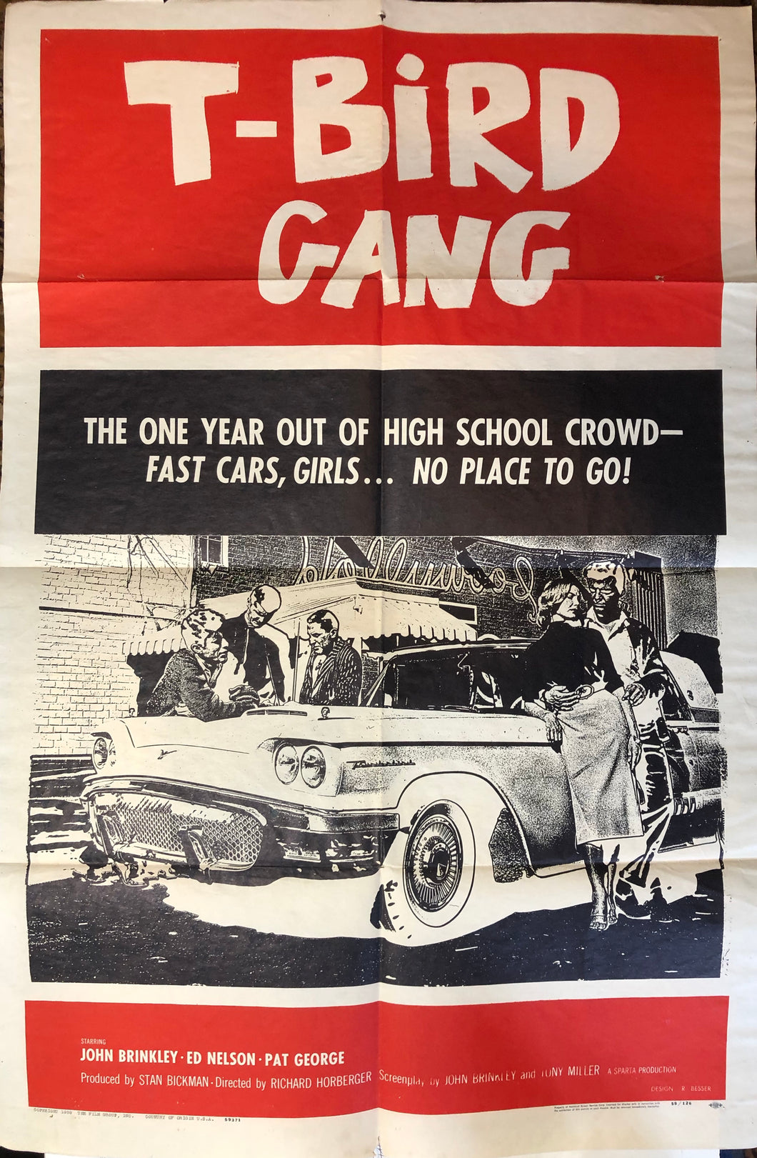 T-BIRD GANG - (USED) MOVIE POSTER